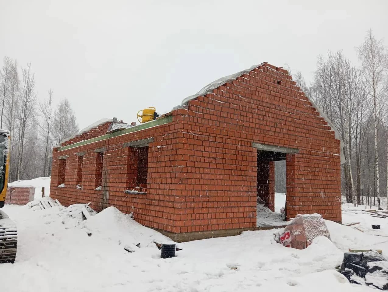 Кладка стен из кирпича — в районе vsevolozhsk, фото 15