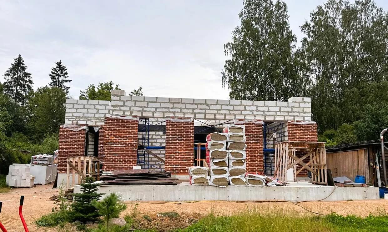 Кладка стен из газобетона, фото 7