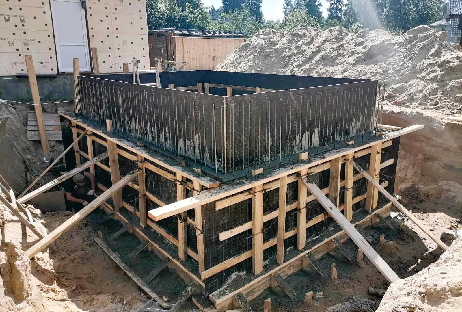 Кладка стен из газобетона, фото 3