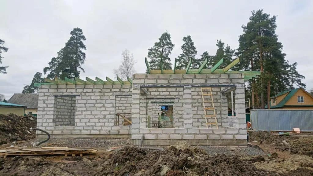 Кровля (газобетон) — в районе gatchina, фото 14