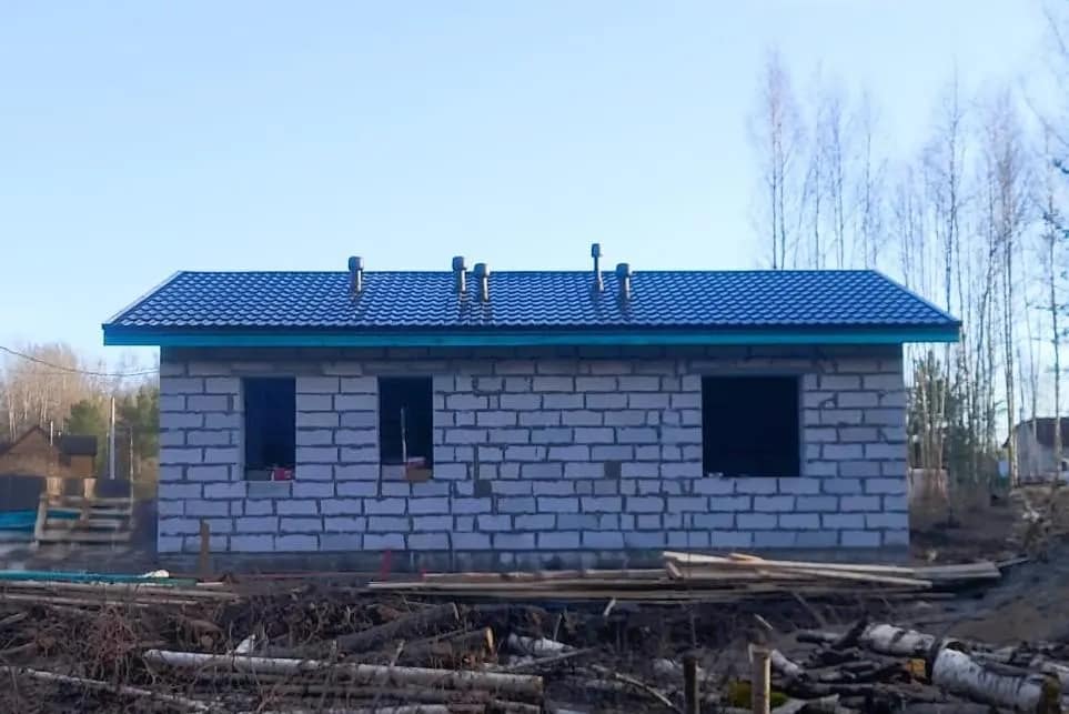 Кровля (газобетон), фото 11