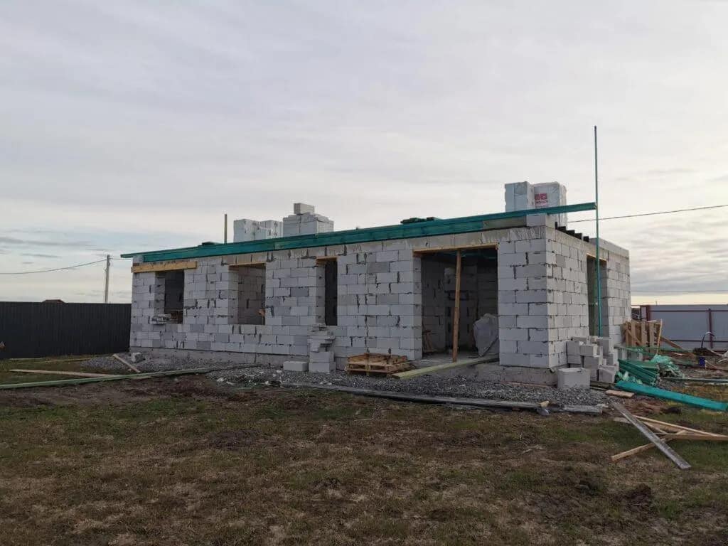 Кладка стен из газобетона, фото 6