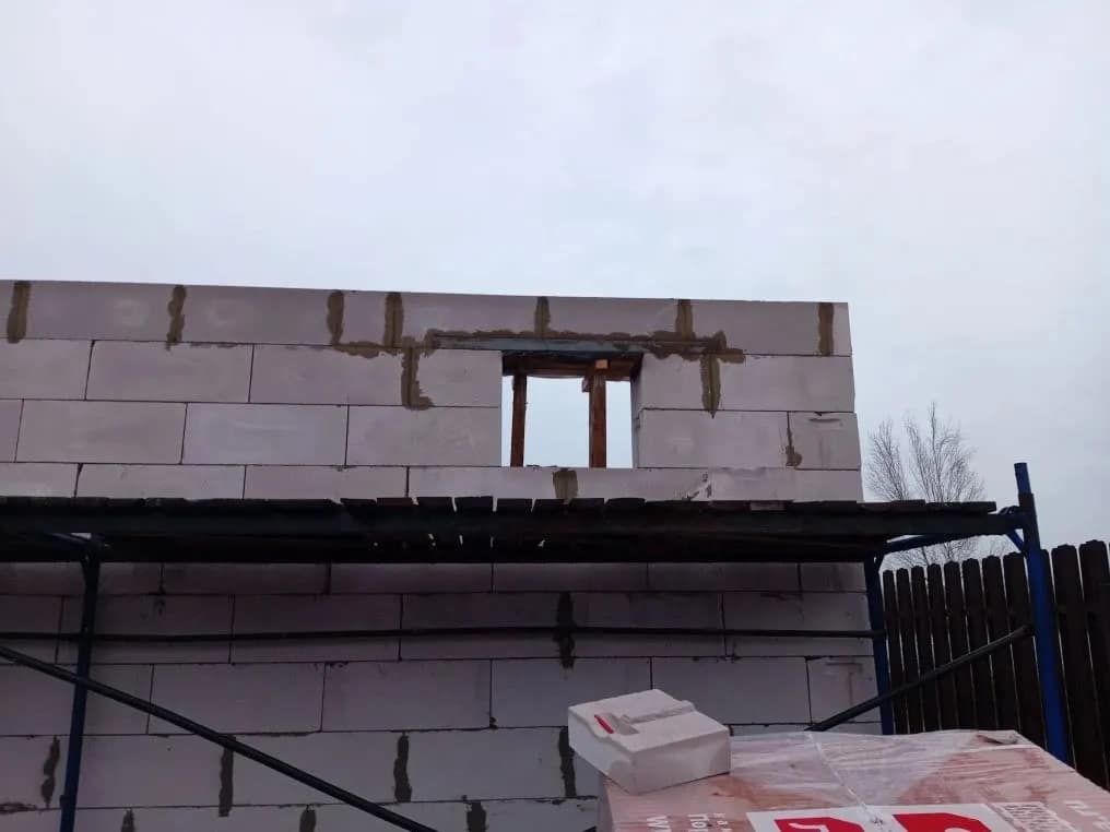 Кладка стен из газобетона — в районе vsevolozhsk, фото 10