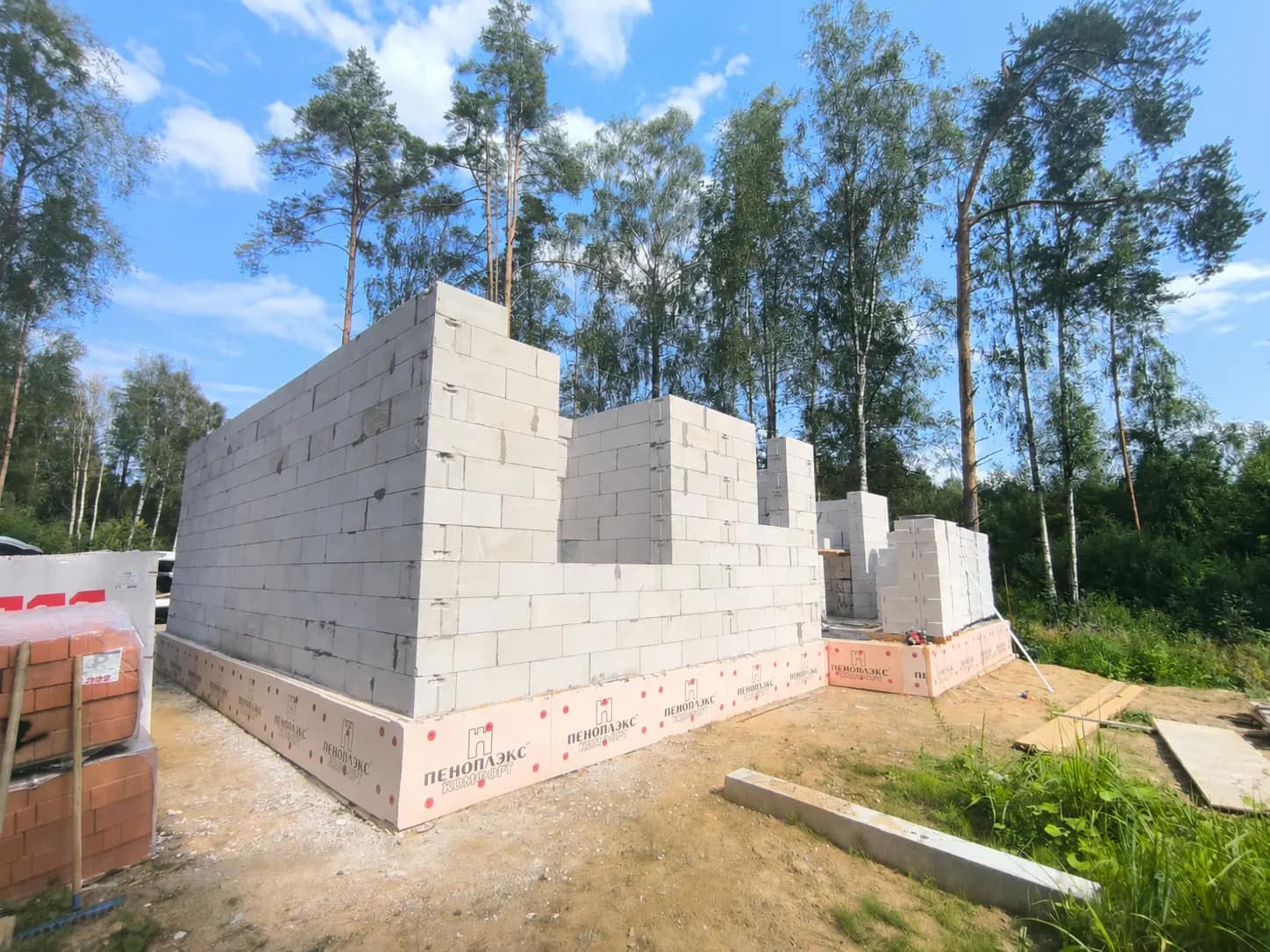 Кладка стен из газобетона — в районе vsevolozhsk, фото 14