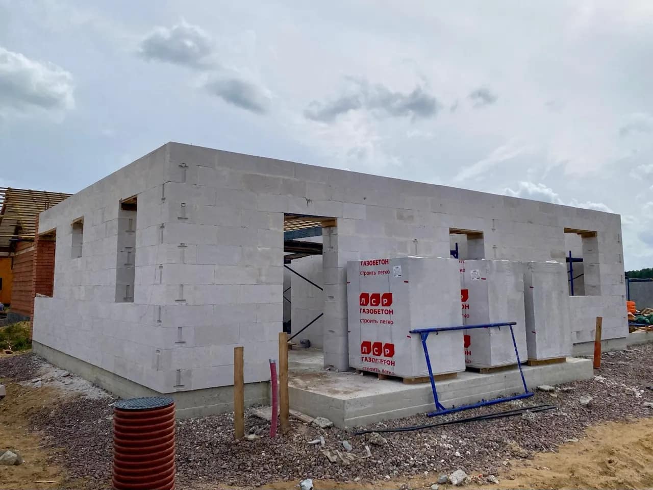 Кладка стен из газобетона — в районе vsevolozhsk, фото 7
