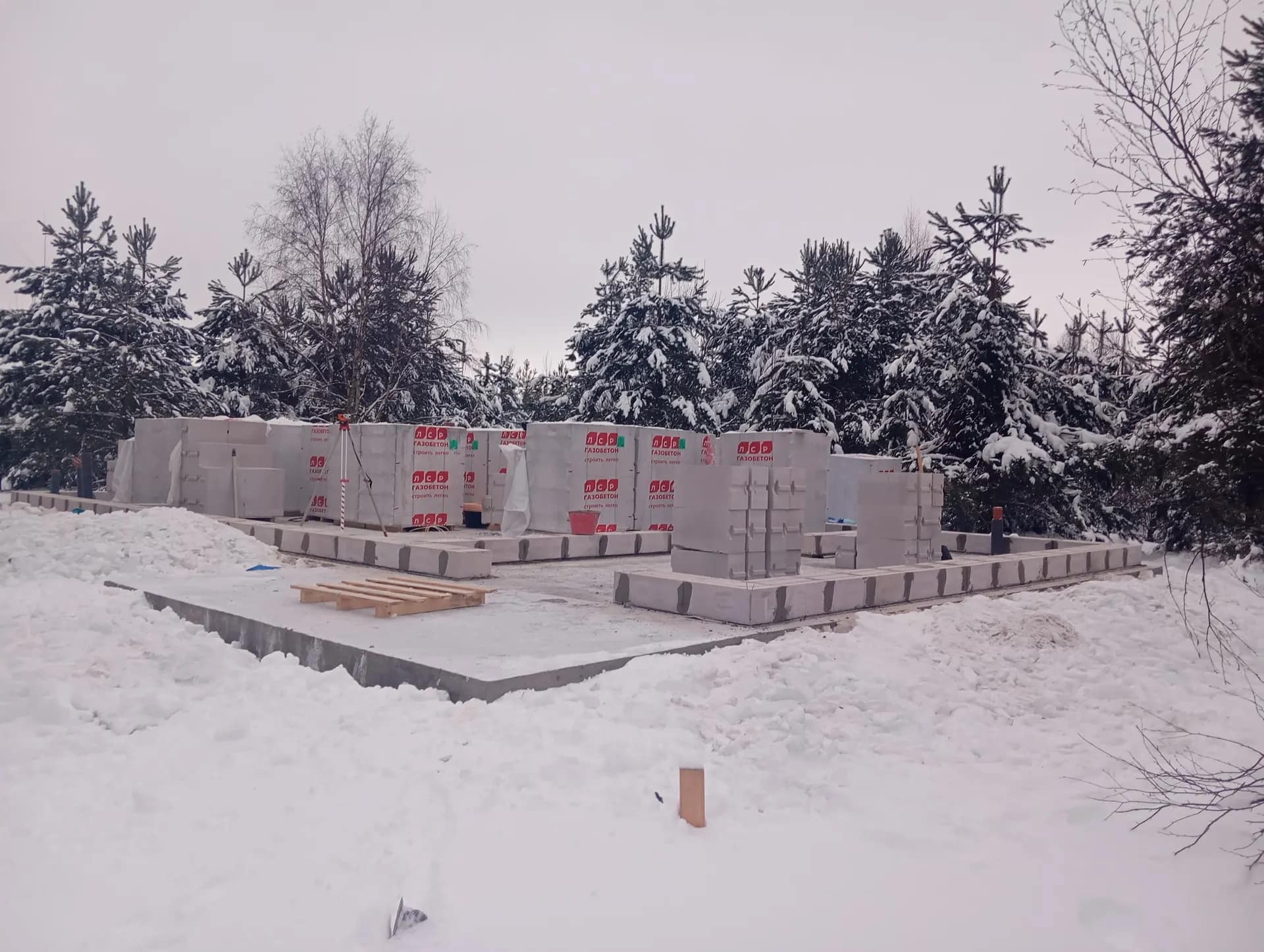 Кладка стен из газобетона — в районе vsevolozhsk, фото 10