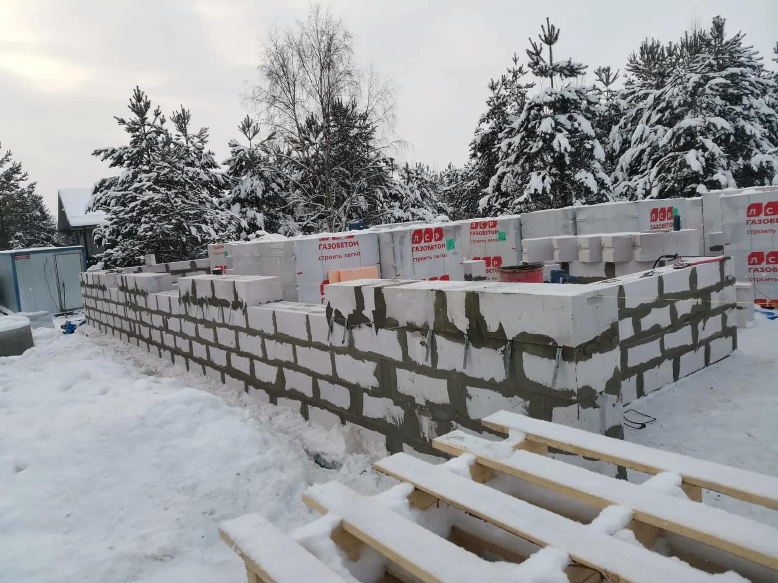 Кладка стен из газобетона — в районе vsevolozhsk, фото 12