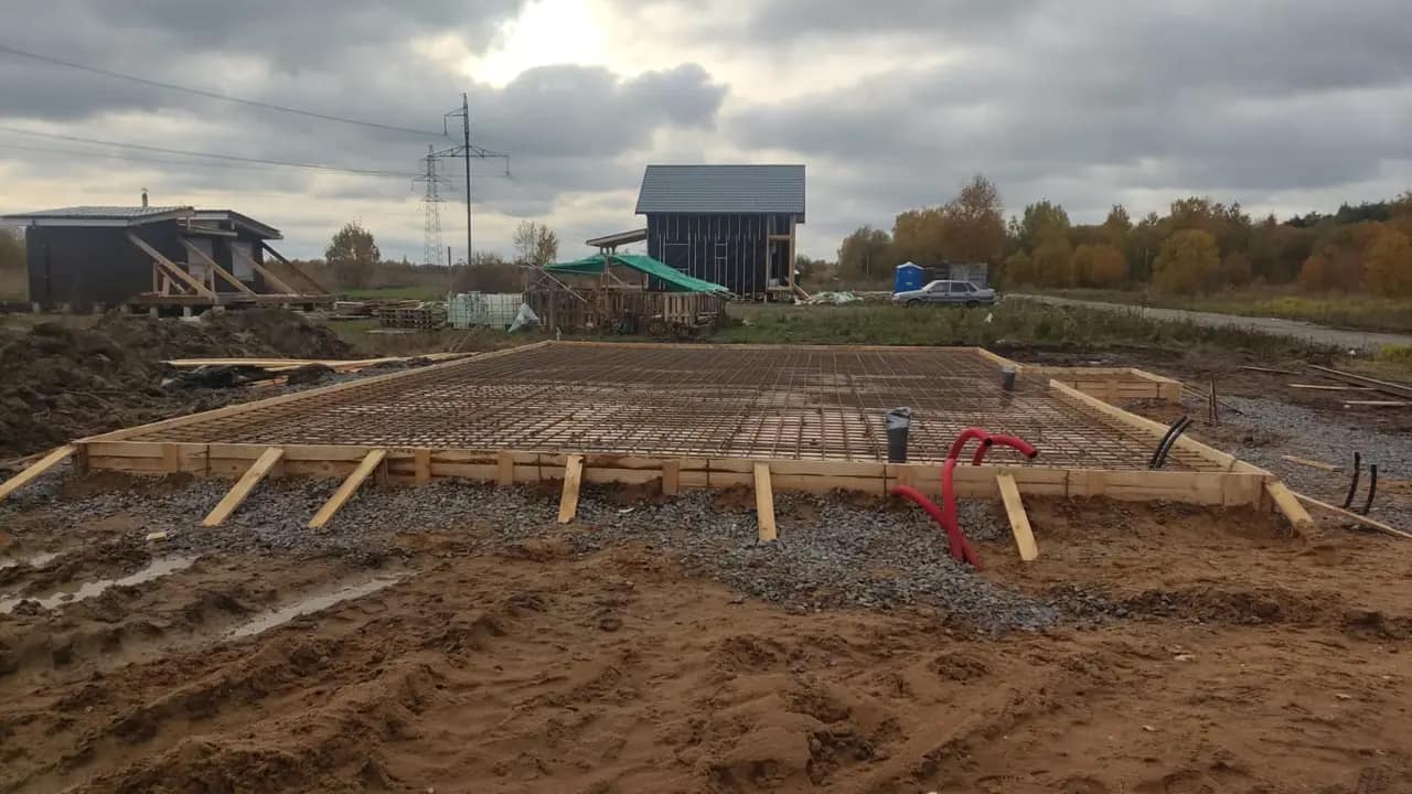 Фундамент (газобетон) — в районе gatchina