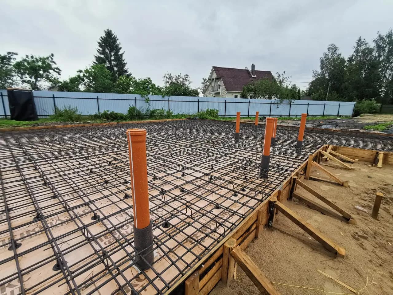 Фундамент (газобетон) — в районе gatchina