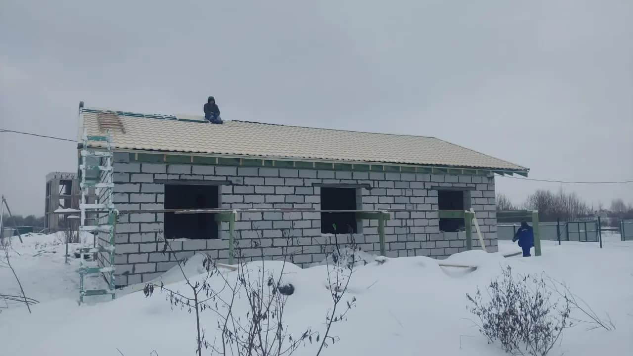 Кровля (газобетон) — в районе gatchina, фото 11