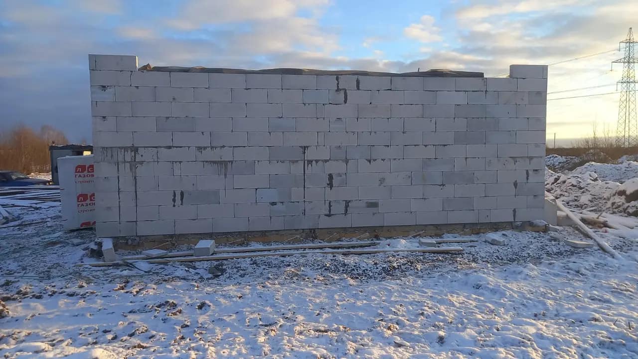 Кладка стен из газобетона — в районе gatchina, фото 6