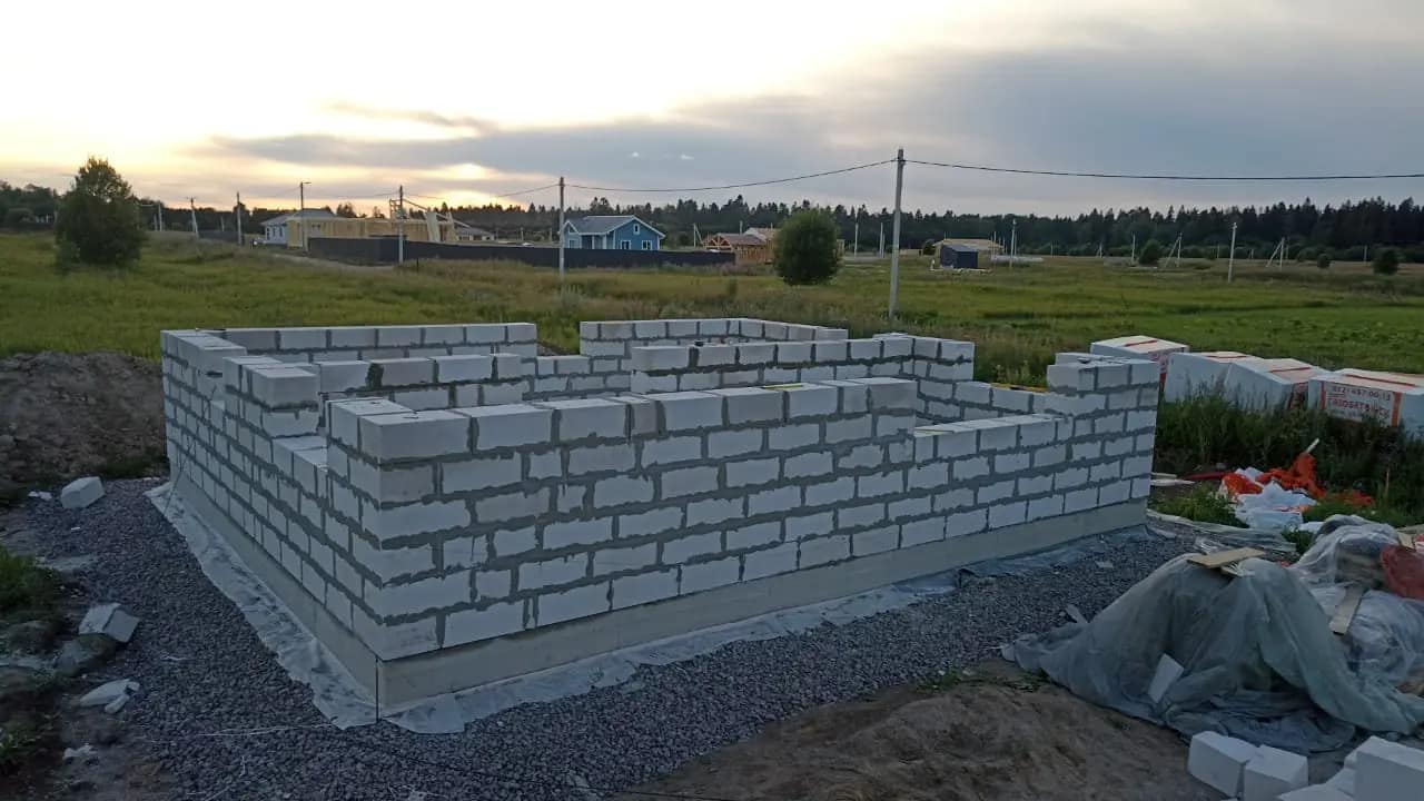 Кладка стен из газобетона — в районе priyutninskoe, фото 8