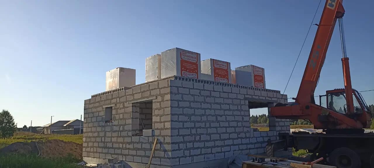 Кладка стен из газобетона — в районе priyutninskoe, фото 13