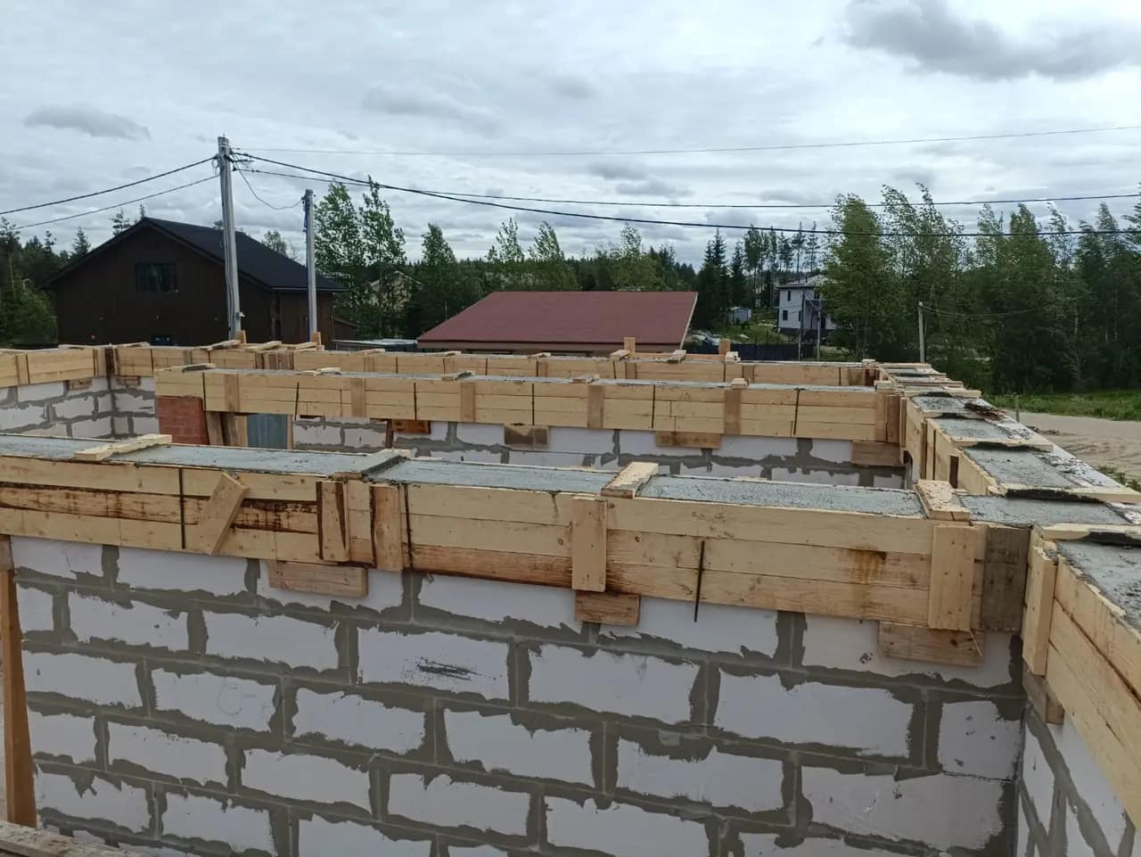 Фундамент (газобетон) — в районе vsevolozhsk, фото 5
