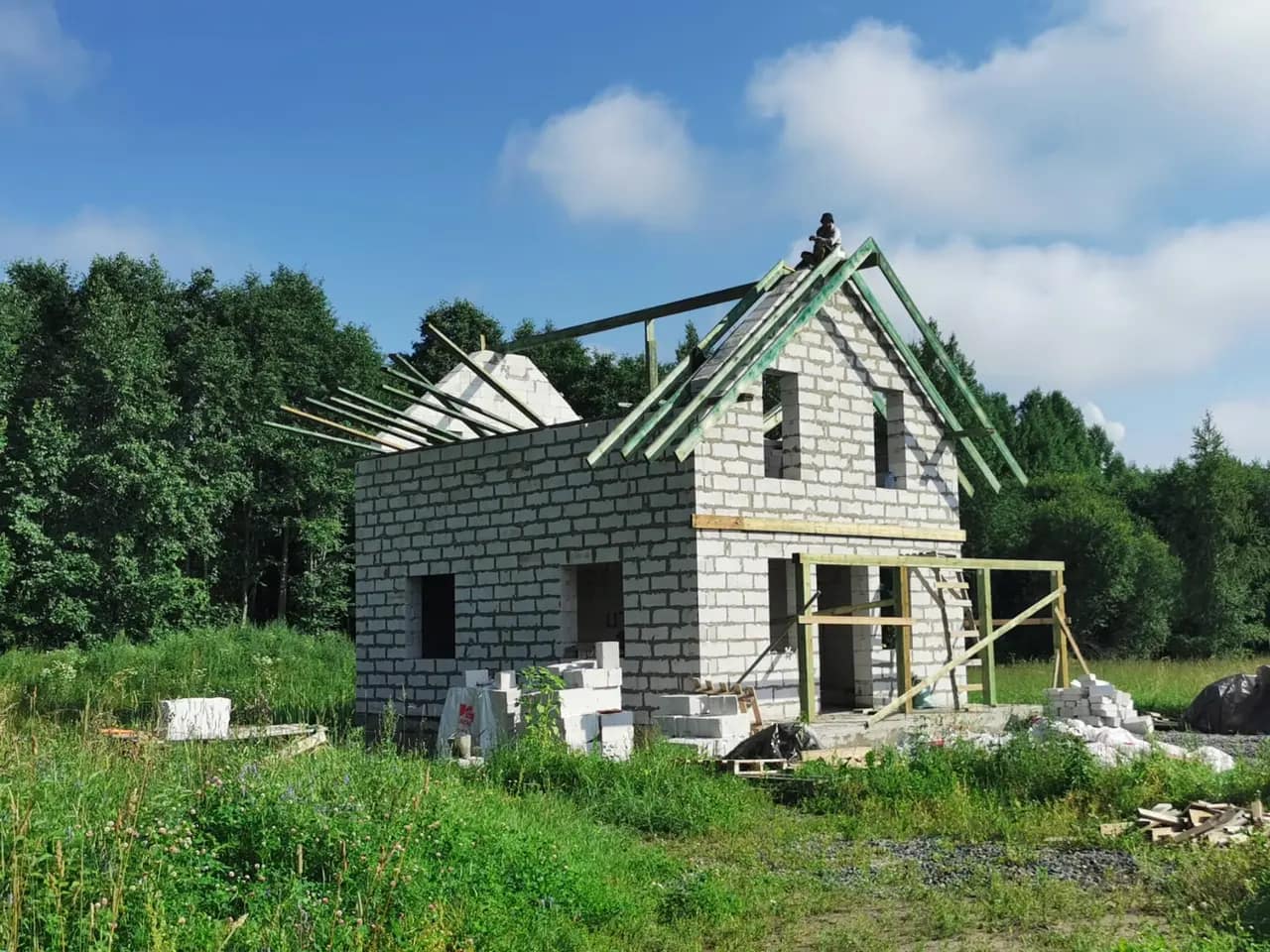Кровля (газобетон) — в районе vsevolozhsk, фото 11