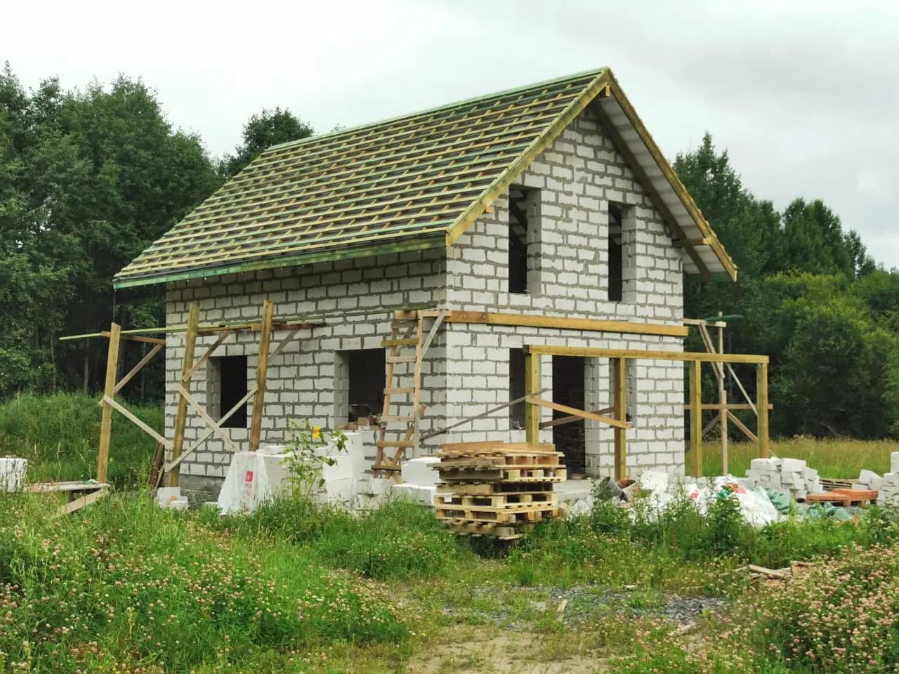 Кровля (газобетон) — в районе vsevolozhsk, фото 14