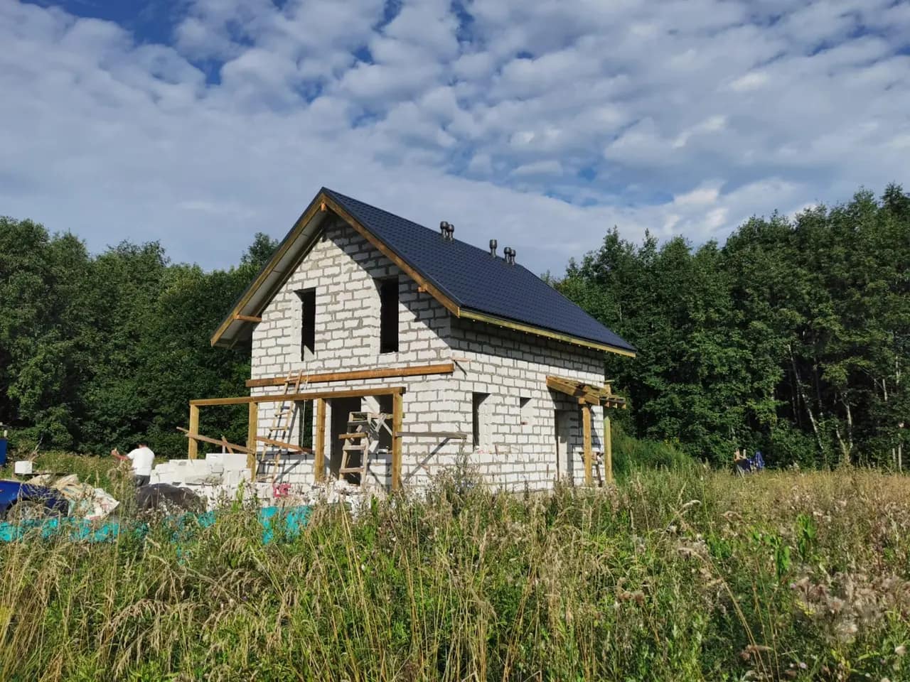 Кровля (газобетон) — в районе vsevolozhsk, фото 15