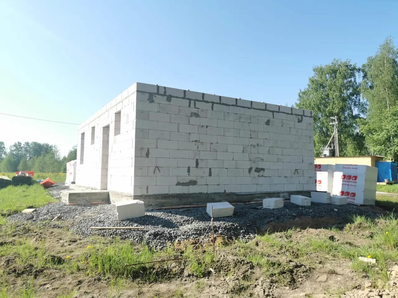 Кладка стен из газобетона — в районе vsevolozhsk, фото 4