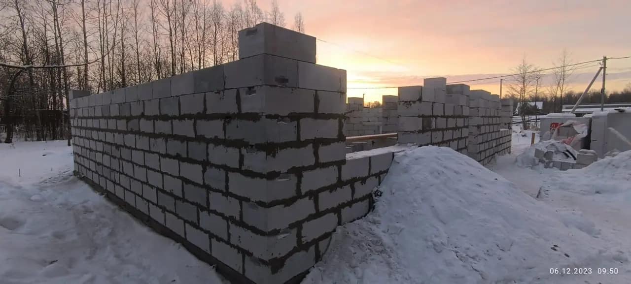 Кладка стен из газобетона — в районе vsevolozhsk, фото 5