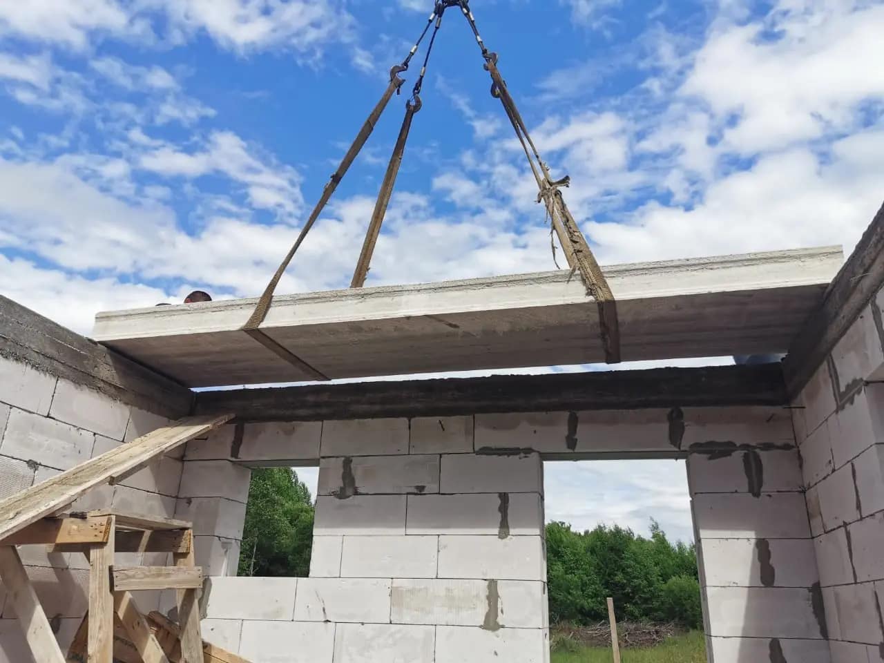 Кладка стен из газобетона — в районе vsevolozhsk, фото 8