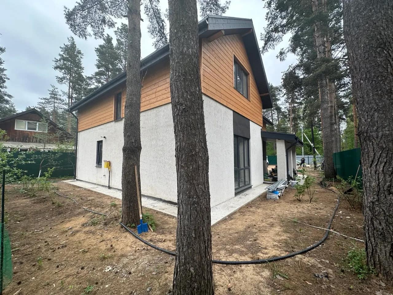 Отделка фасада (газобетон) — в районе vsevolozhsk, фото 12