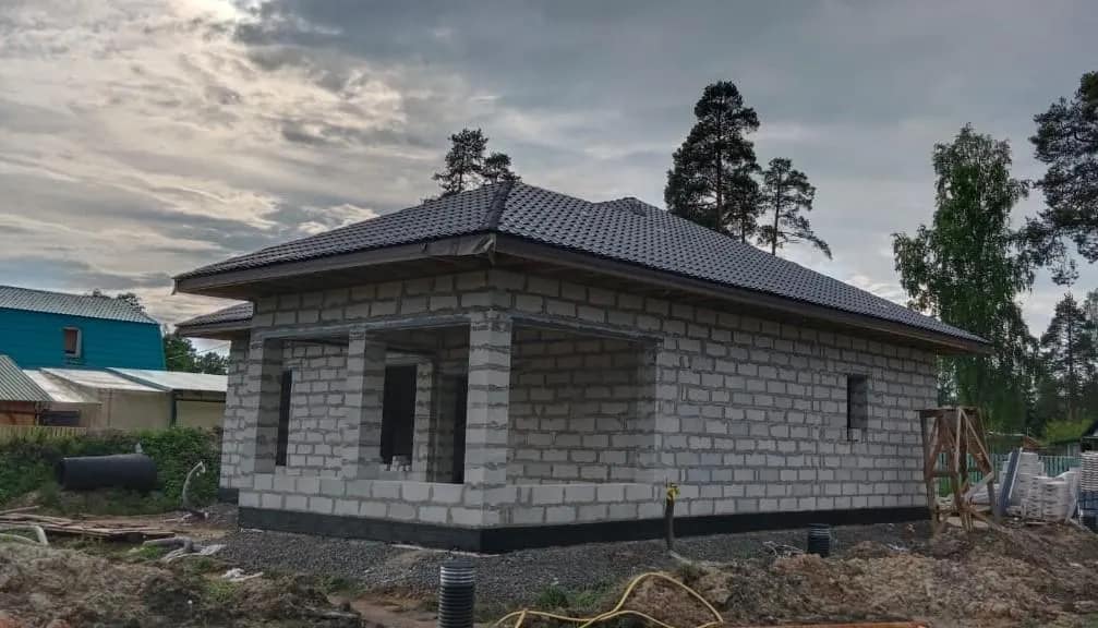 Кровля (газобетон) — в районе gatchina, фото 9