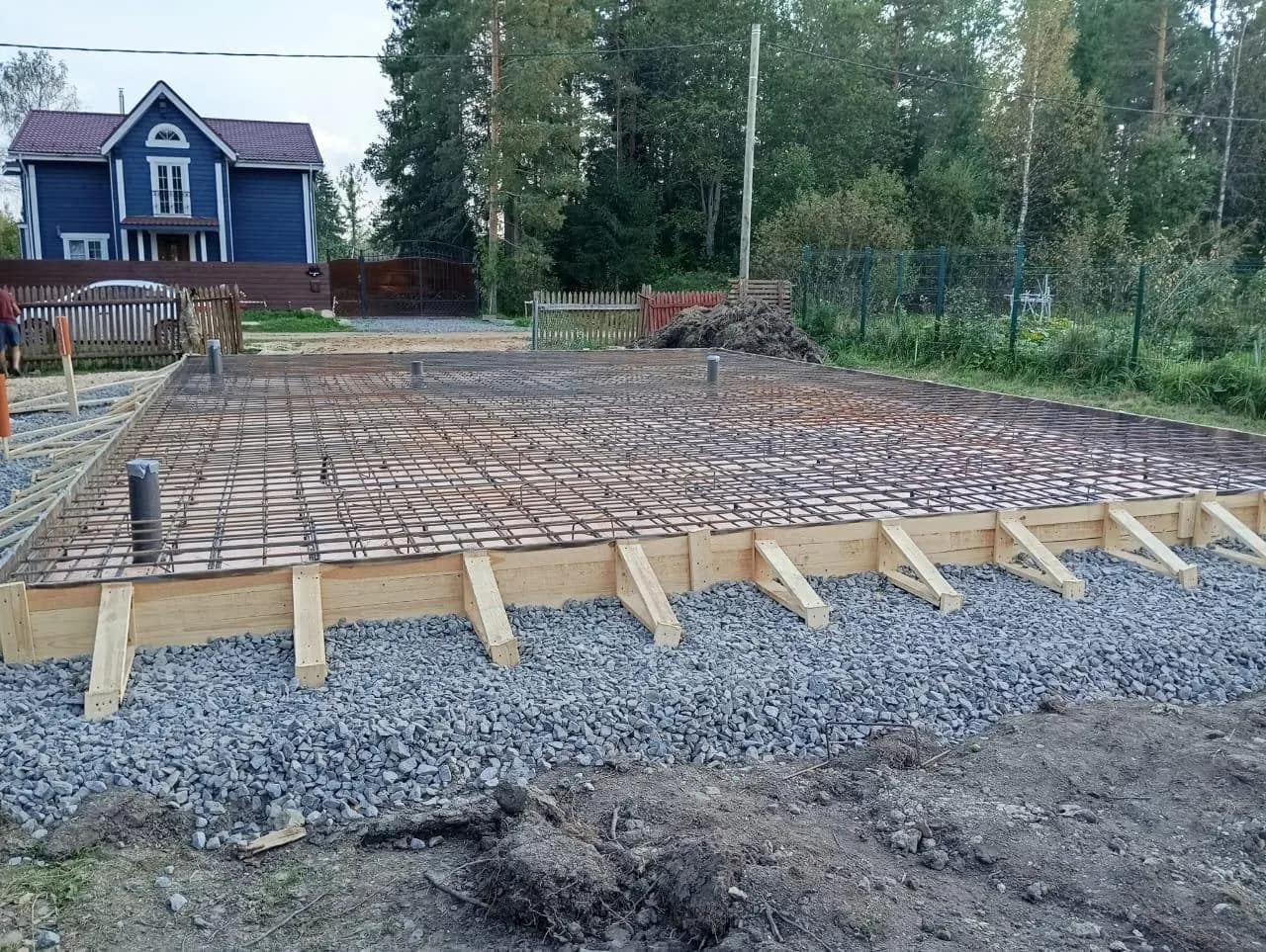 Фундамент (газобетон) — в районе gatchina