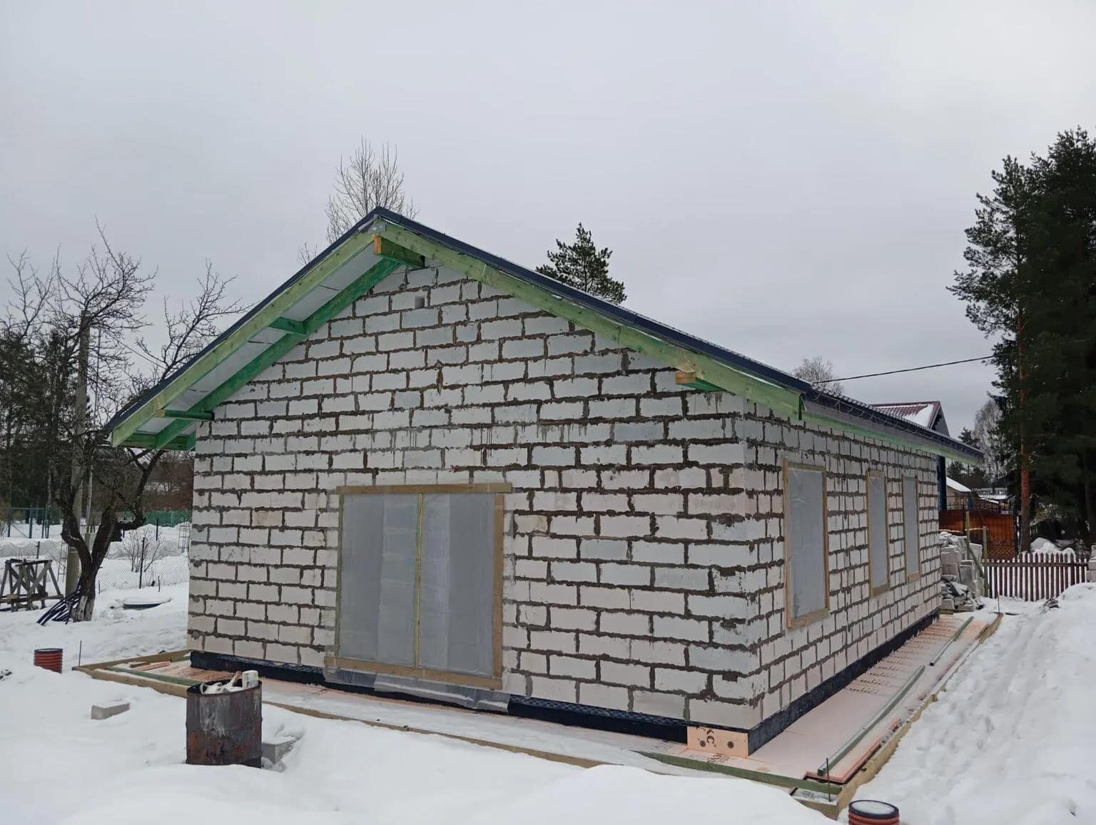 Кровля (газобетон) — в районе gatchina, фото 8