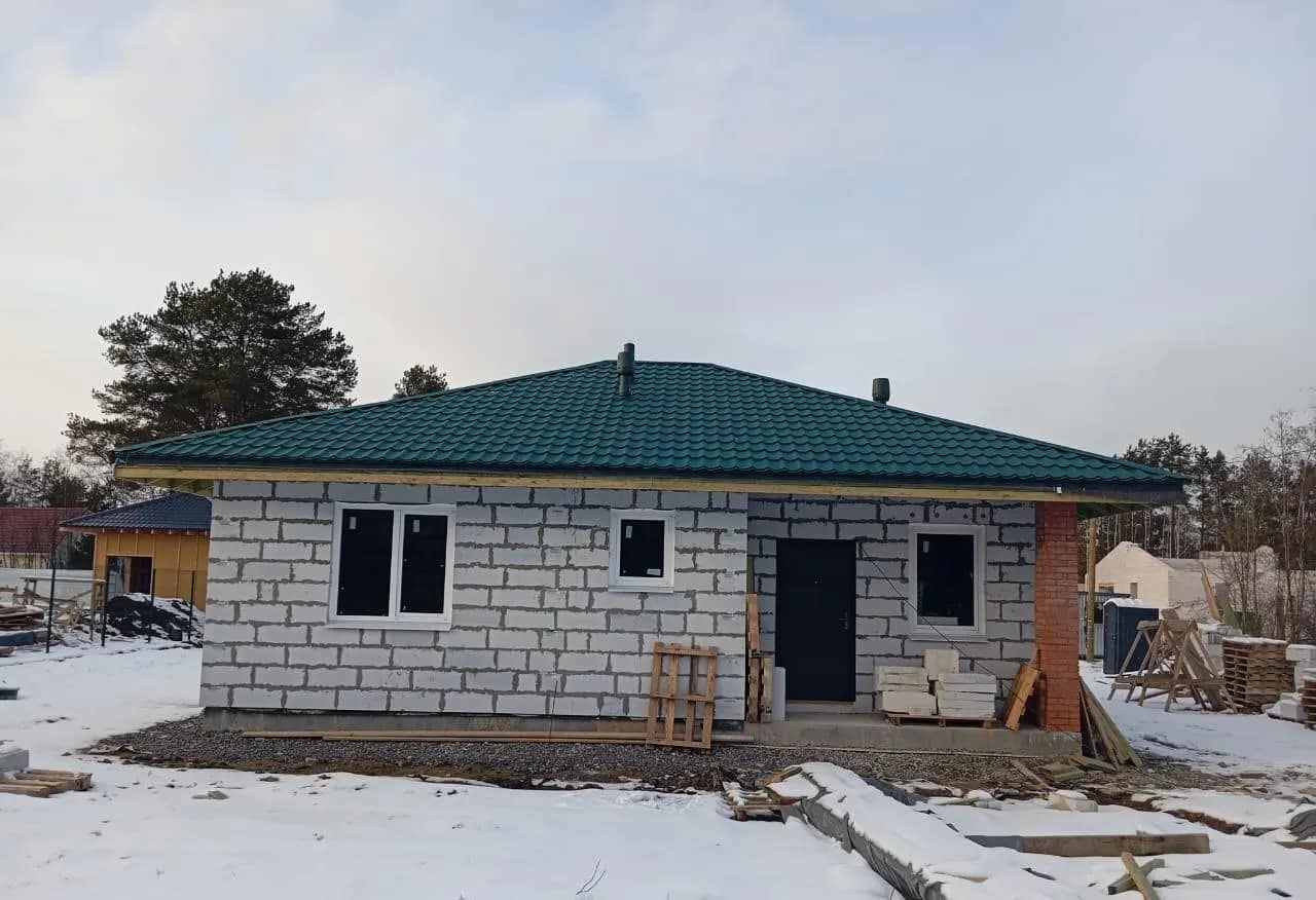 Кровля (газобетон) — в районе gatchina, фото 14