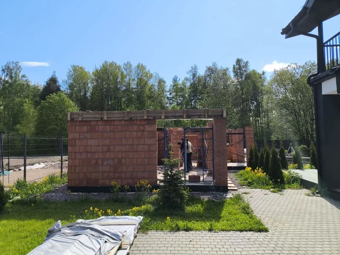 Фото строительства
