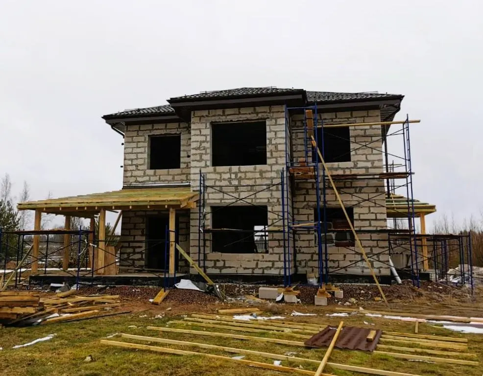 Фото строительства