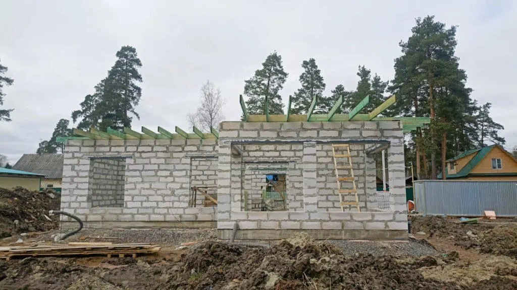 Фото строительства