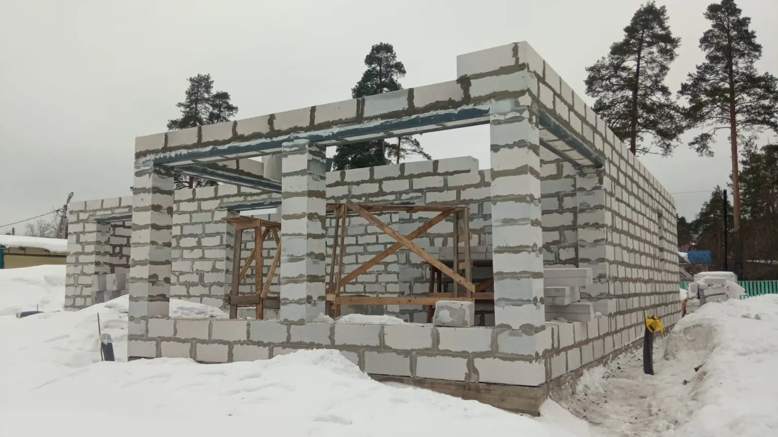 Фото строительства
