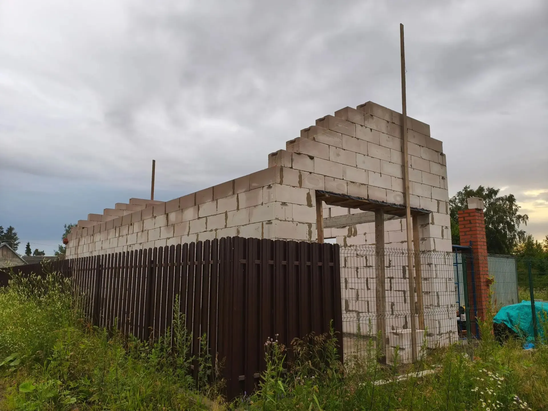 Фото строительства