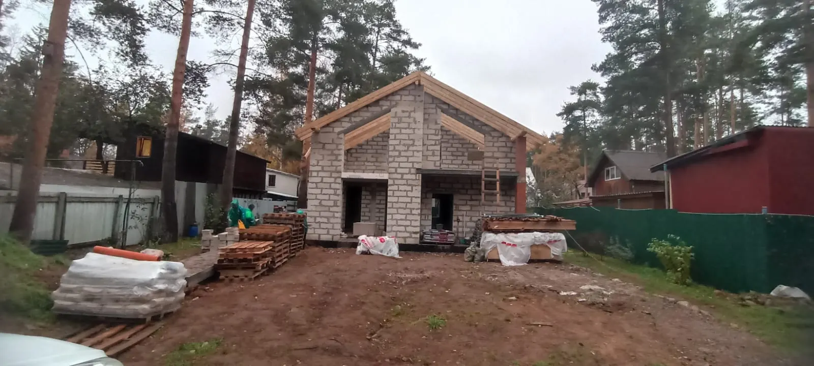 Фото строительства