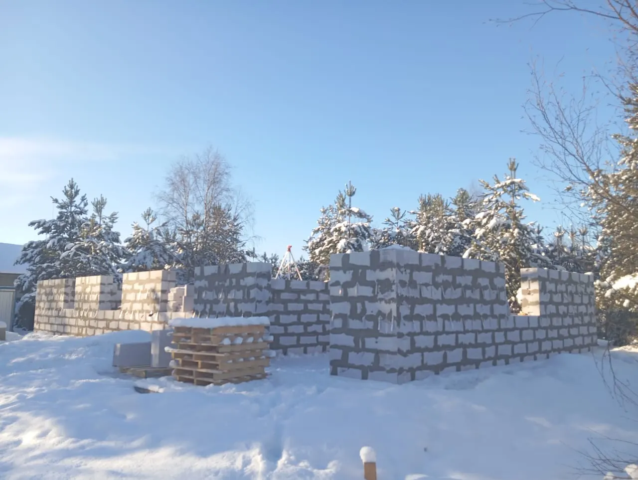 Фото строительства