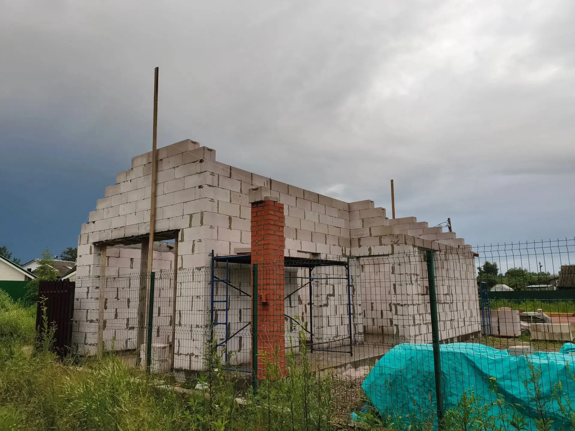 Фото строительства