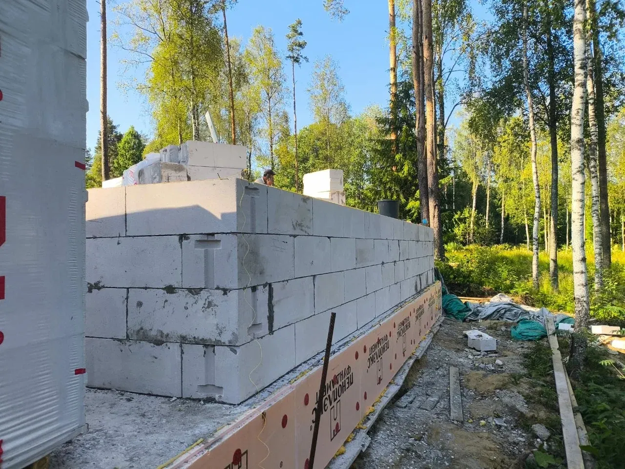 Фото строительства